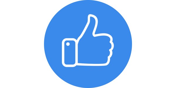 Blue Image White Wide Background Template Thumbs Up.png