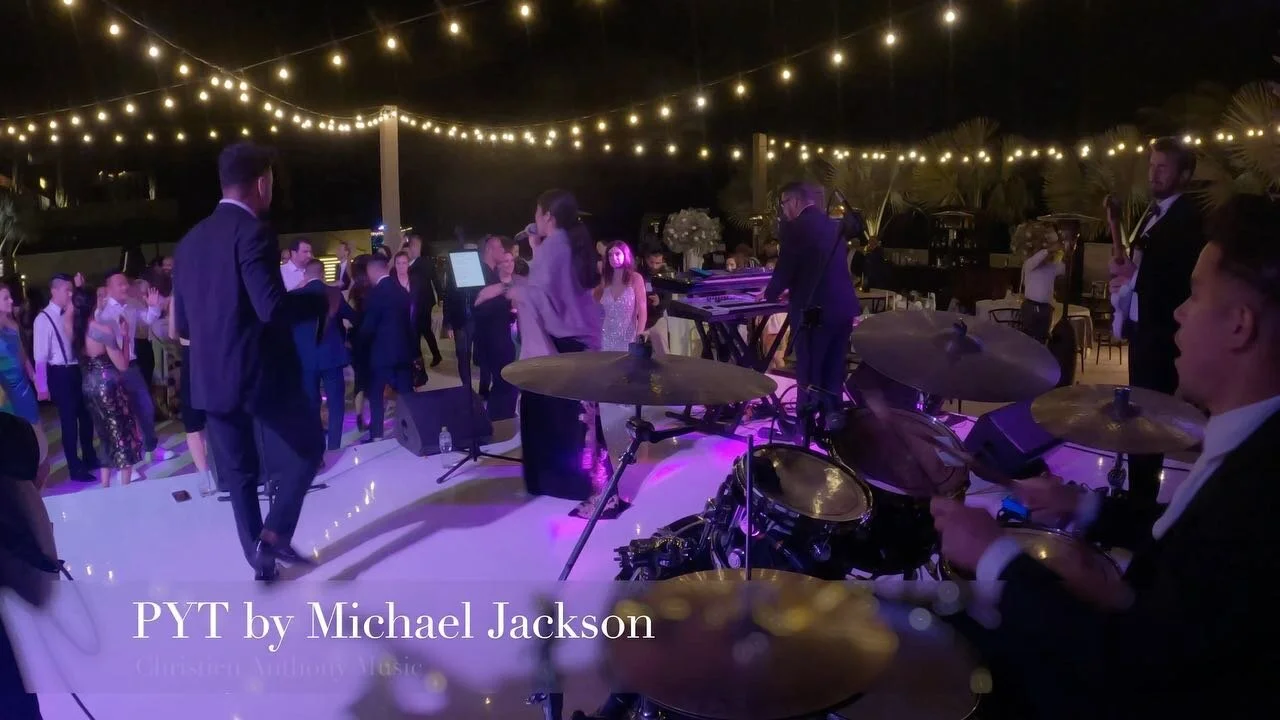 Christien Anthony Live bands live band Wedding band corporate