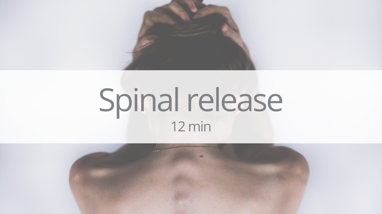 MFR - Spinal release with therapy balls