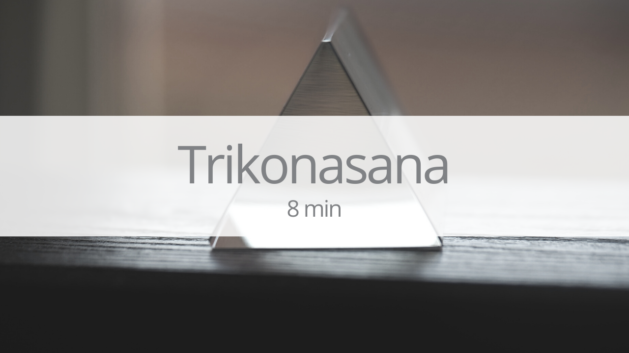 Tutorial - utthitha trikonasana