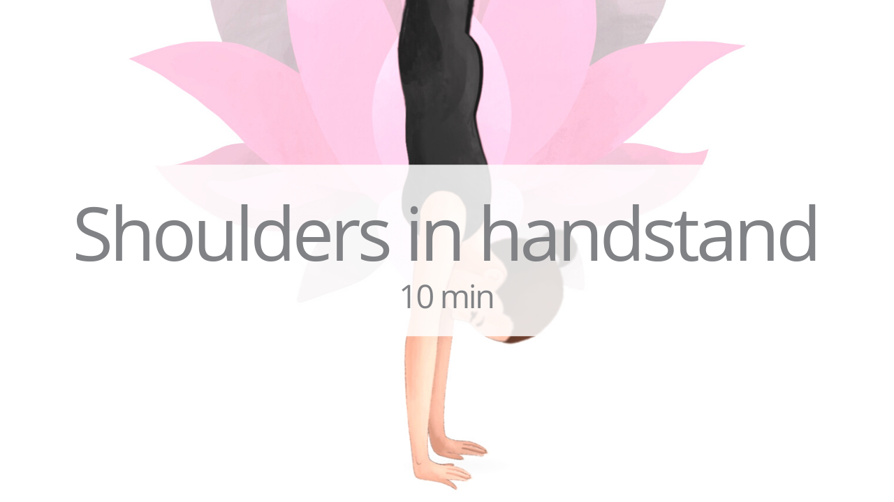 Tutorial - shoulders in handstand