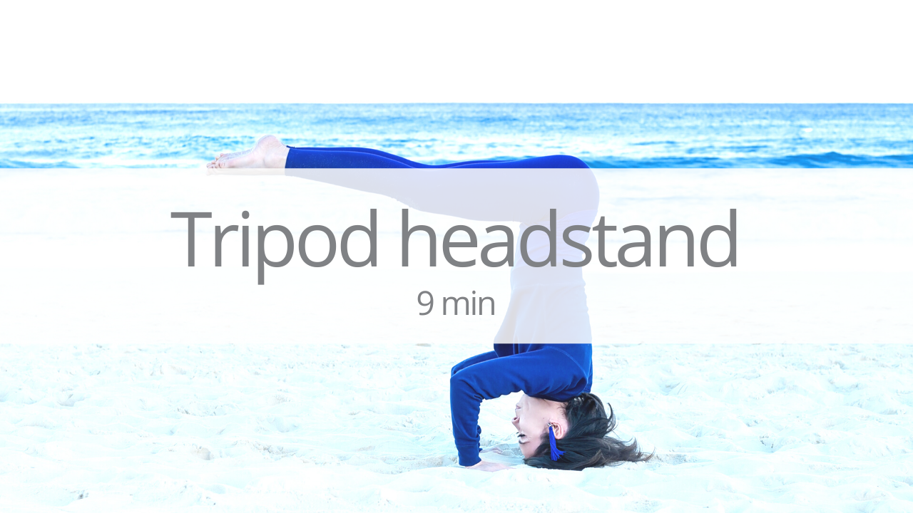 Tutorial - tripod headstand
