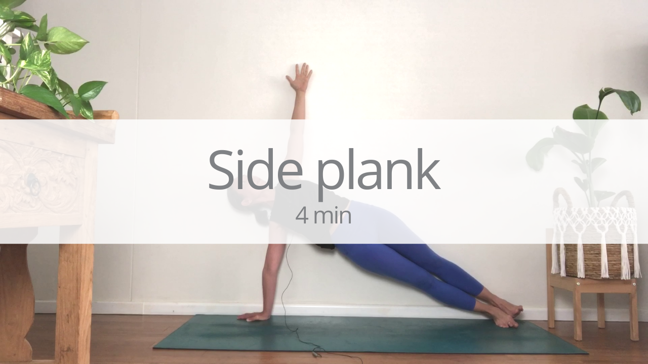 Tutorial - side plank