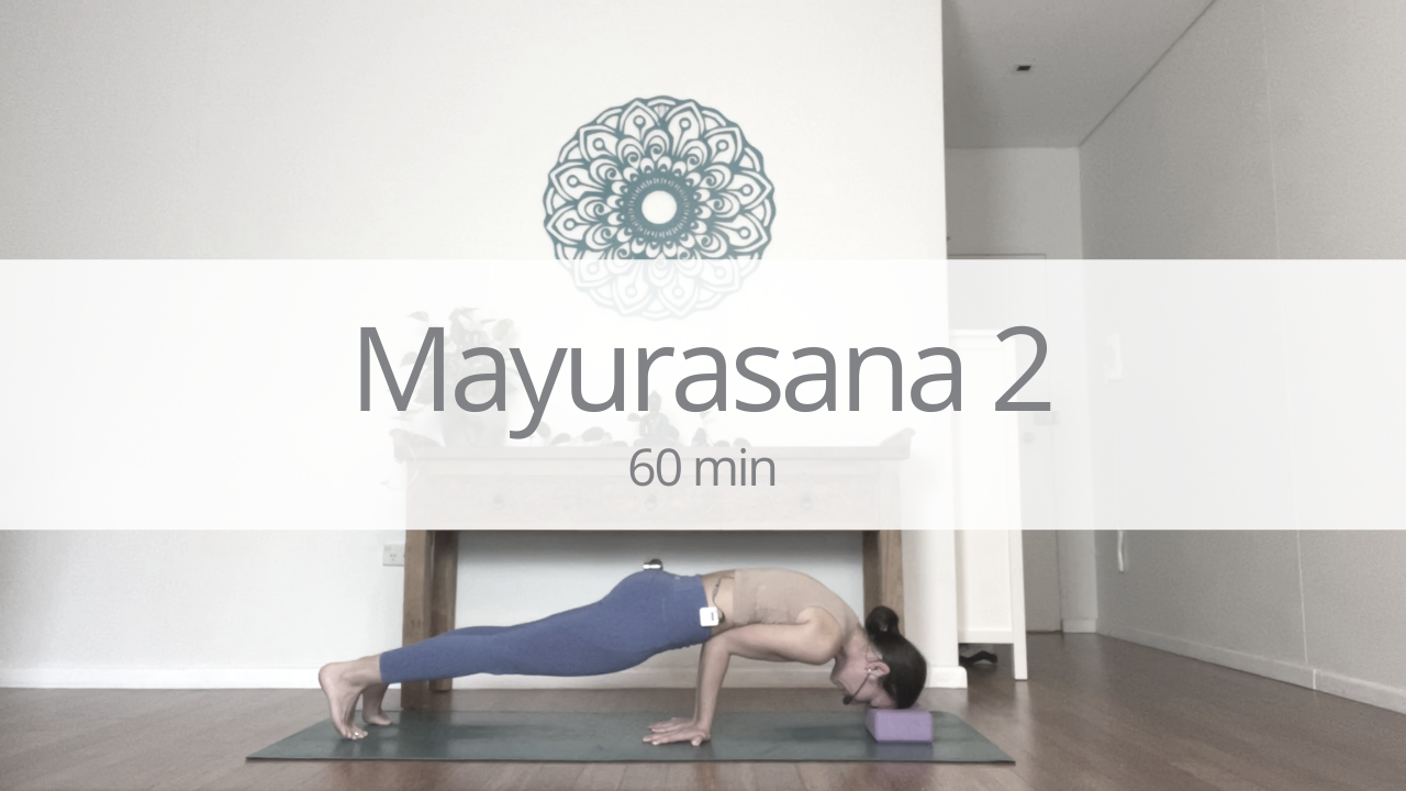 Vinyasa - mayurasana - week 2
