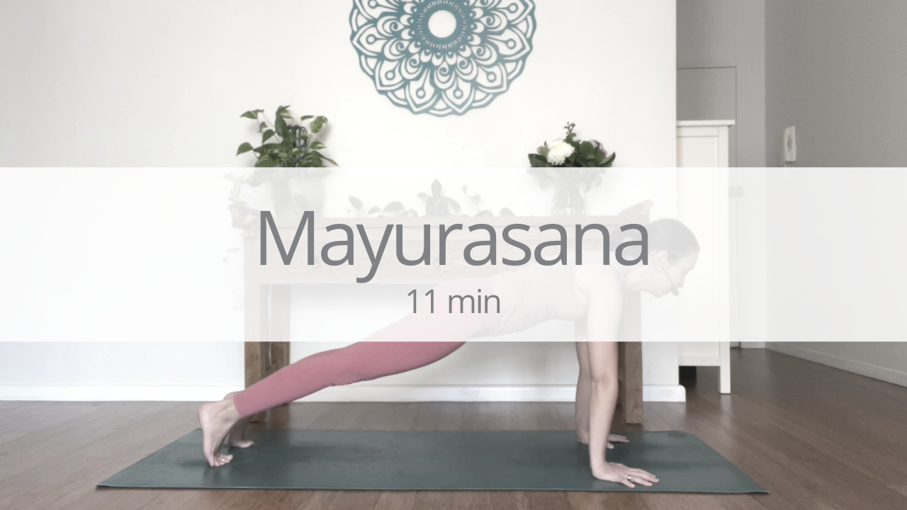 Tutorial - mayurasana