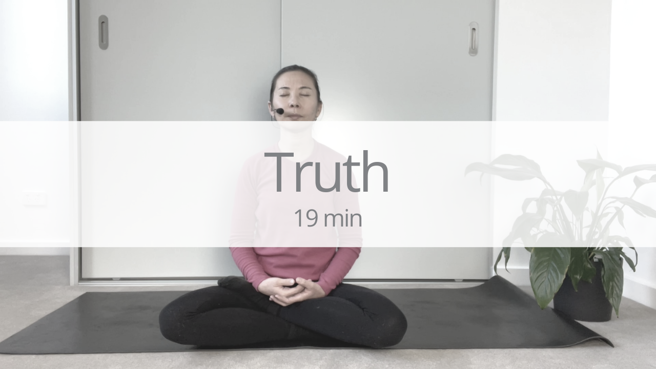 Meditation - connecting to truth