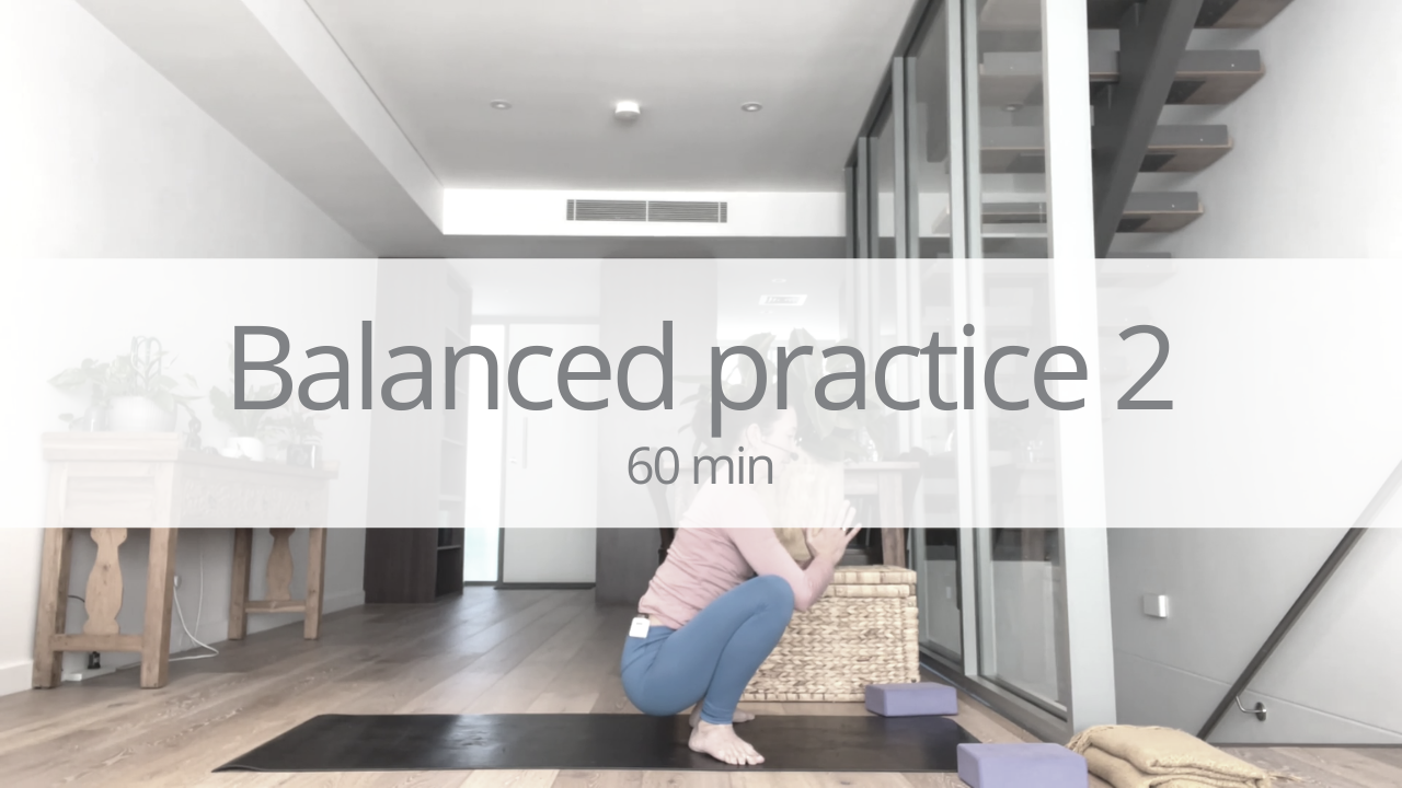 Vinyasa - balanced practice - week 2