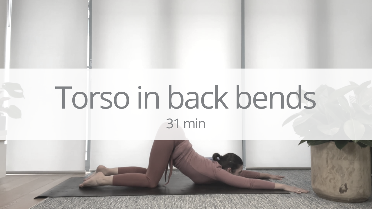 Tutorial - torso in backbends