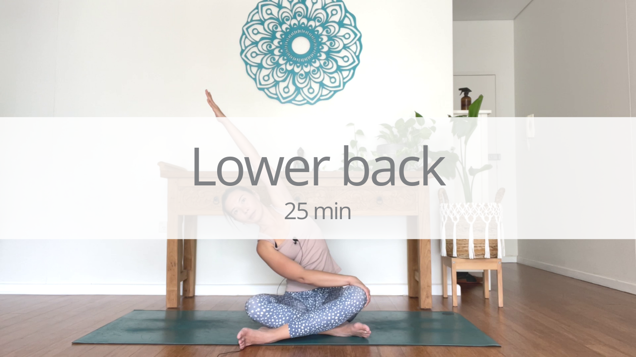 Gentle yoga - lower back