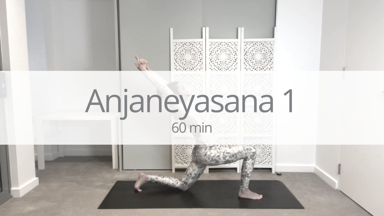 Vinyasa - anjaneyasana 1