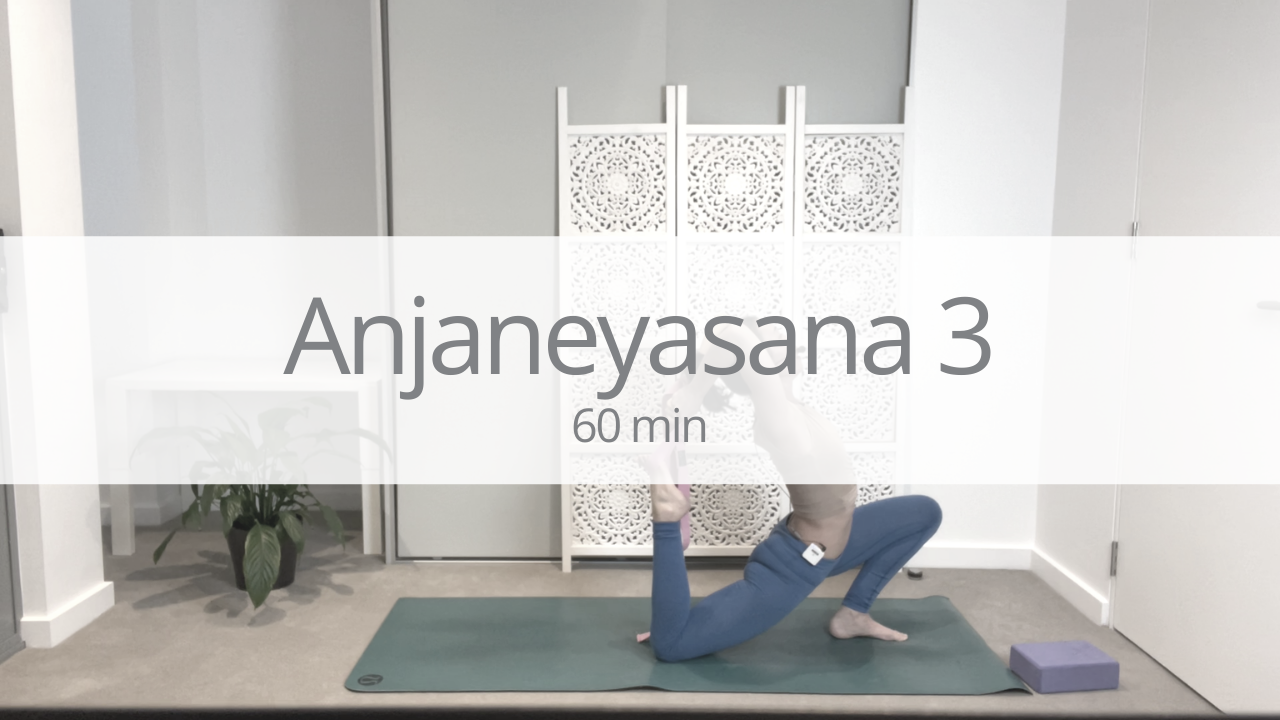 Vinyasa - anjaneyasana 3