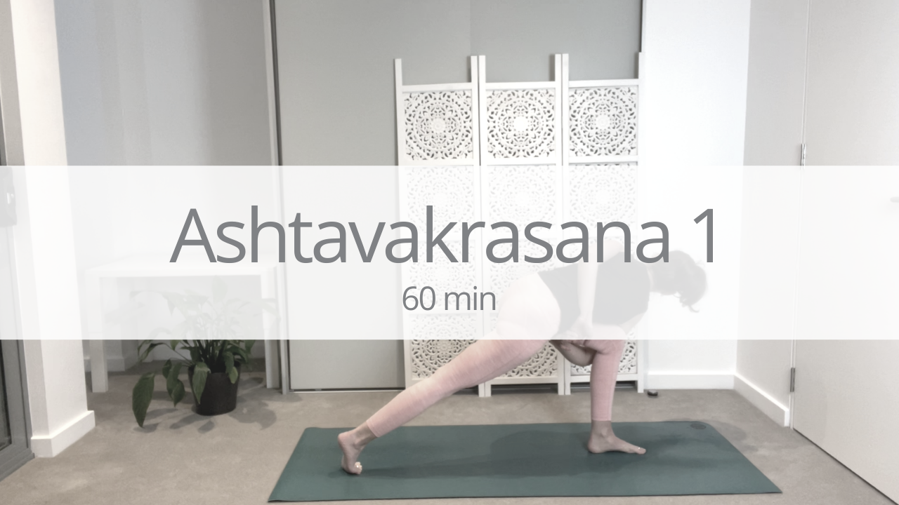 Vinyasa - ashtavakrasana 1