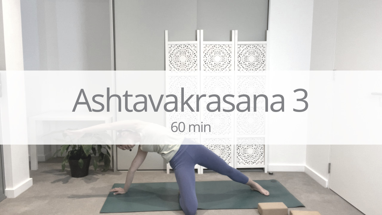 Vinyasa - ashtavakrasana 3