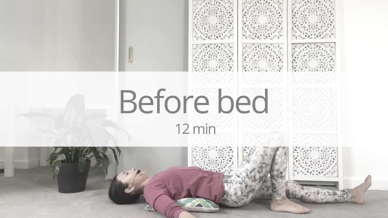 Gentle yoga - before bed