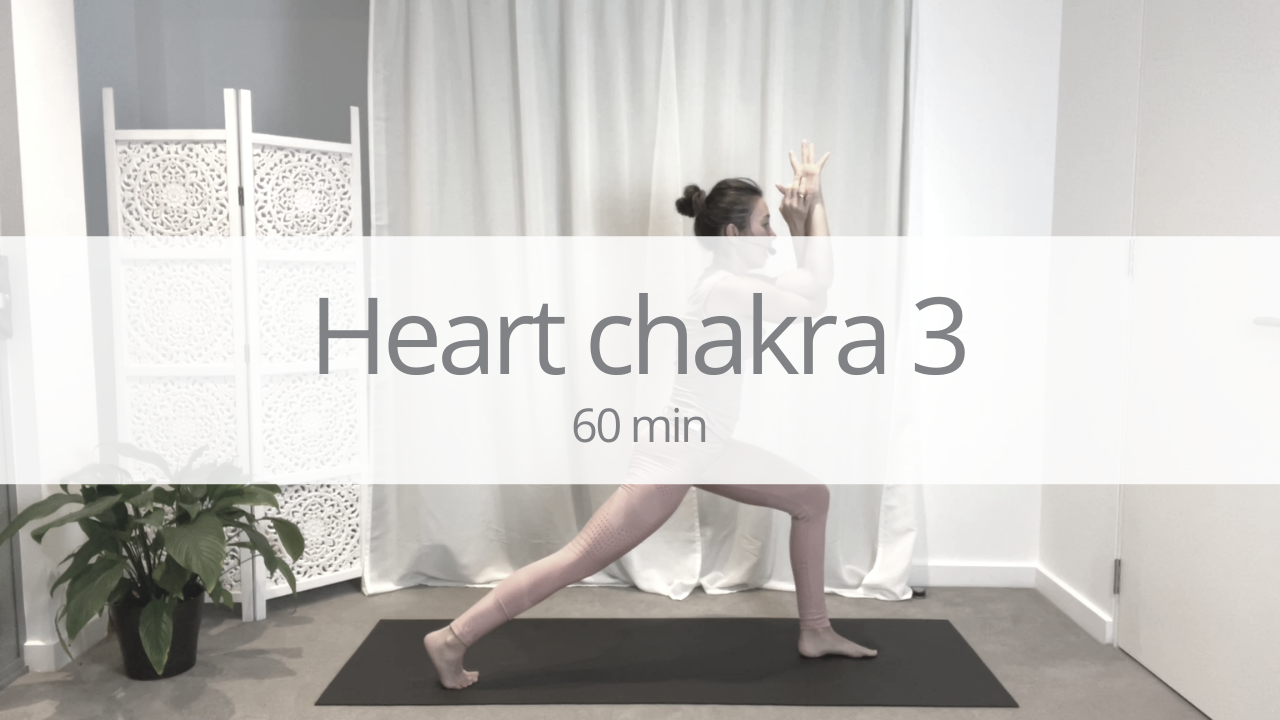 Vinyasa - heart chakra 3