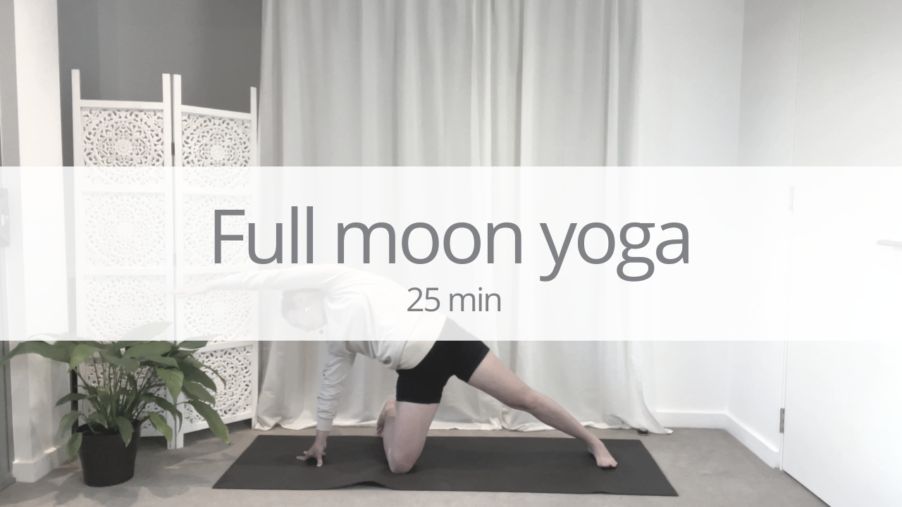 Vinyasa short - full moon yoga