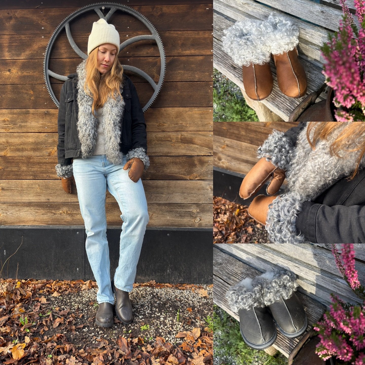 🍁 Nu har vi nyheter i butiken! 🍁
Vi har f&aring;tt hem massor av mjuka skinnprodukter som &auml;r passande f&ouml;r att h&aring;lla dig varm b&aring;de utomhus och inomhus i vinter.  V&aring;r g&aring;rdsbutik &auml;r &ouml;ppen 11-17 alla dagar🐑