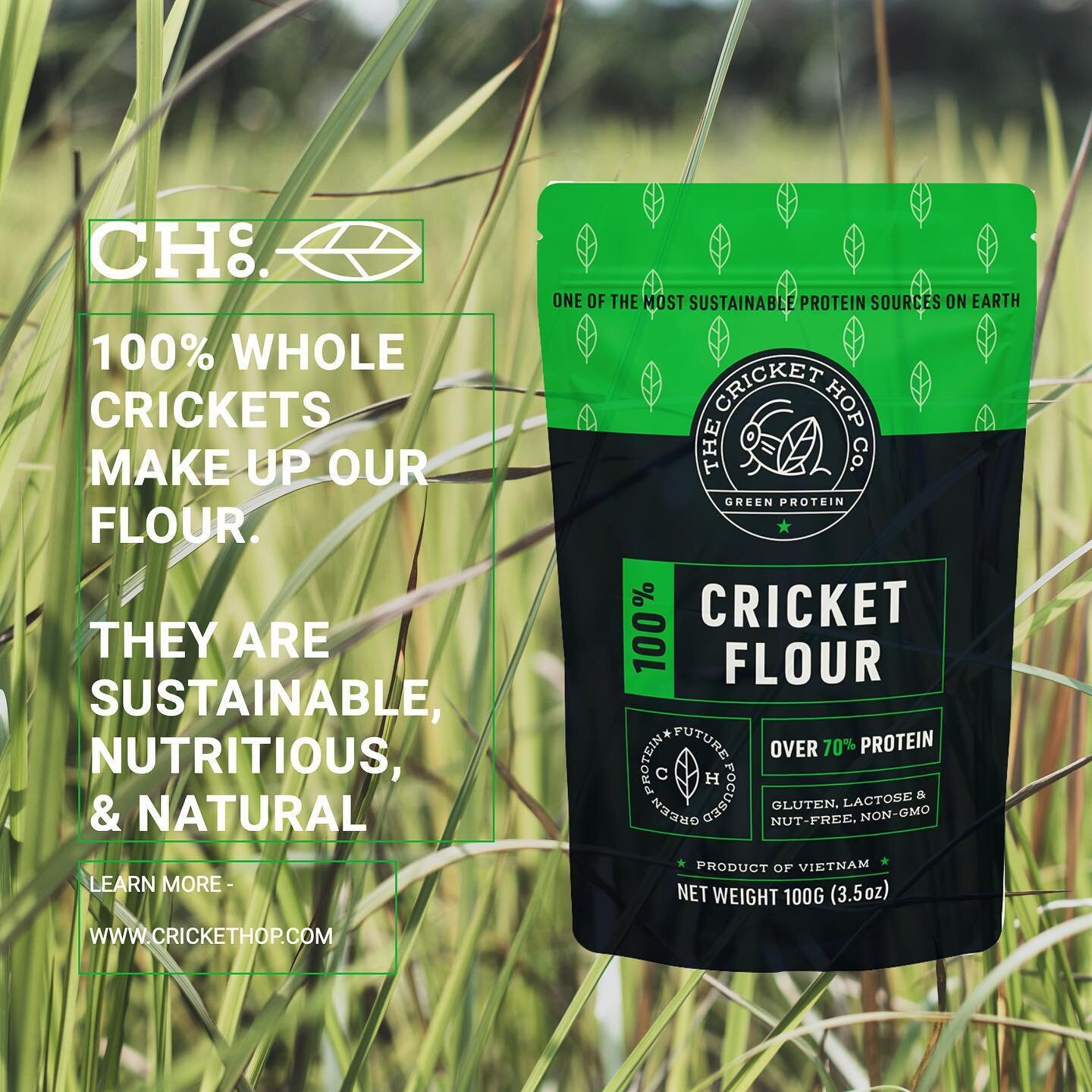 There are tons of resources on our website as well as tasty recipes to get you comfortable with insects in your diet!

www.crickethop.com

#crickethop 
#edibleinsects 
#proteinpowder 
#imunebooster 
#keto
#glutenfree 
#sustainability 
#chef
#food
#he