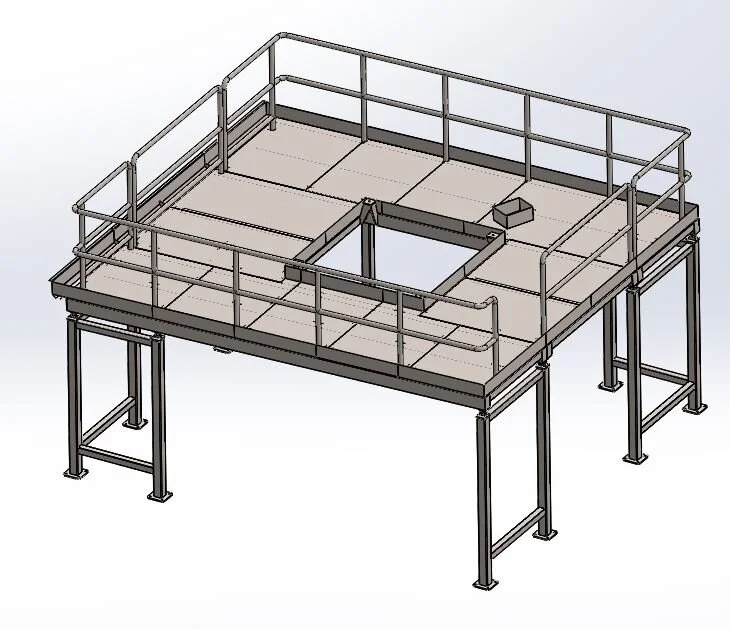 Custom Mezzanines Design & Manufacturing Seattle McLane MFG — McLaneMFG