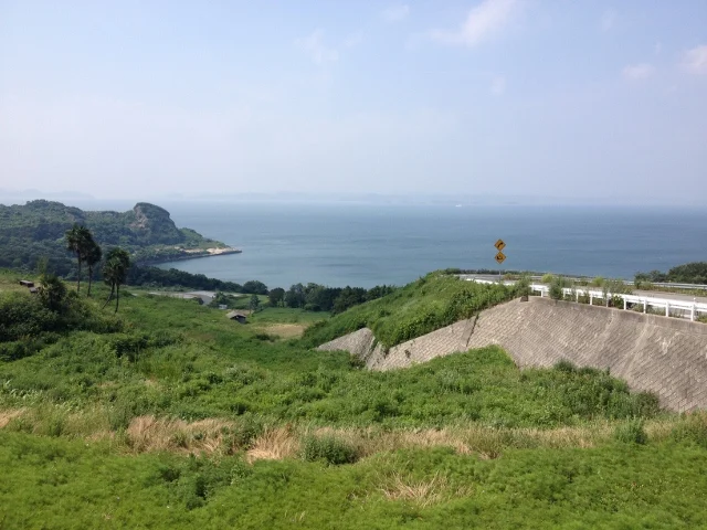 目の前は本州