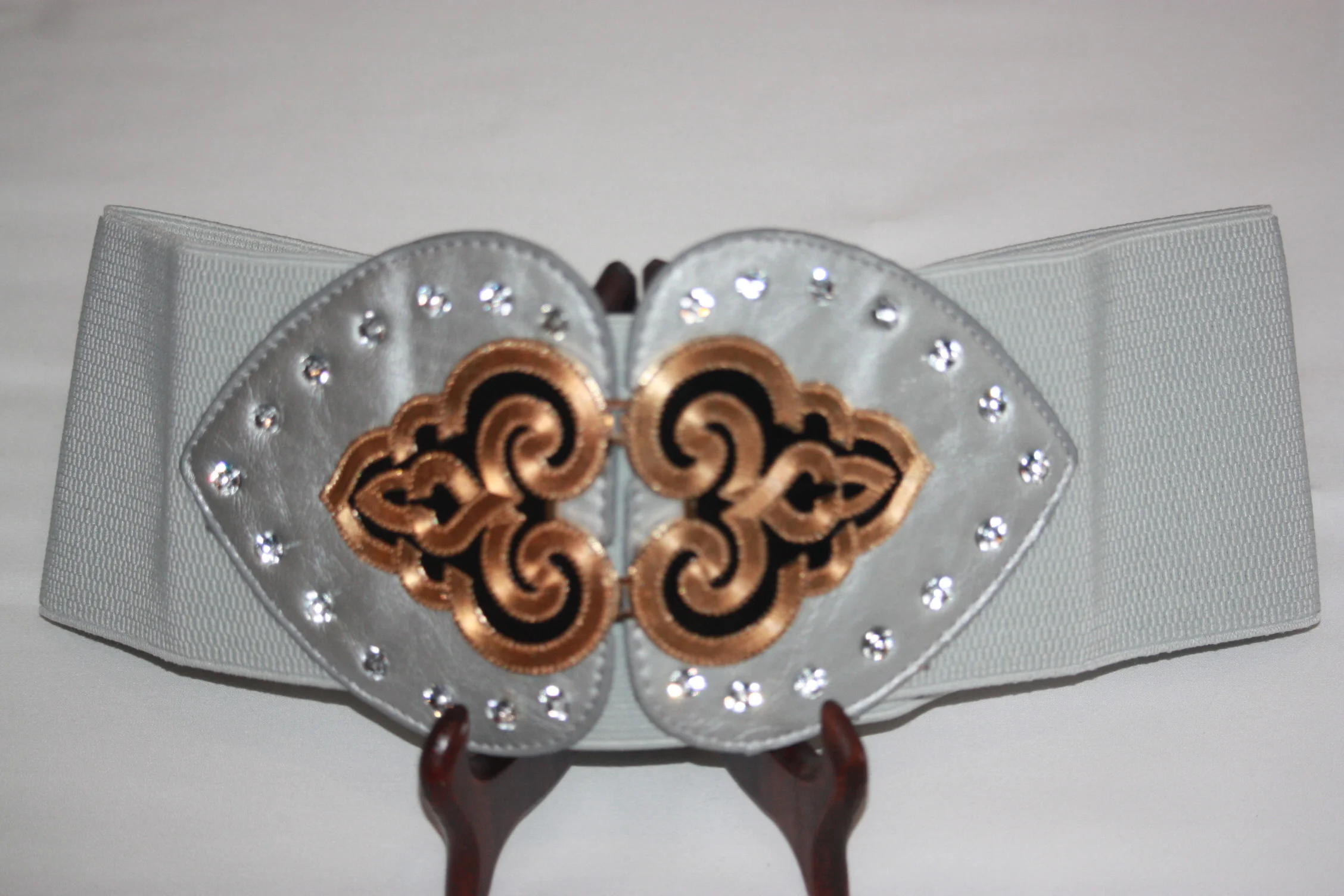 diamond studded belt