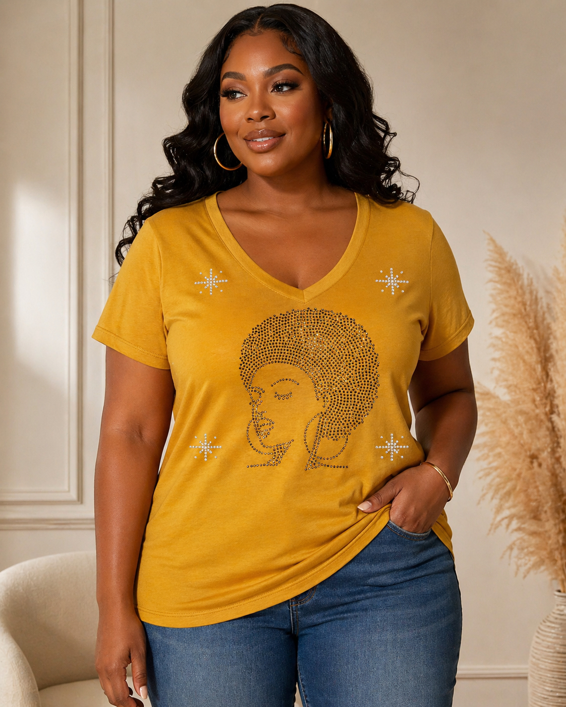 Afro Rhinestone Front View.png