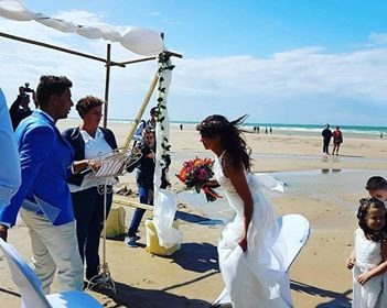 cérémonie de mariage sur la plage