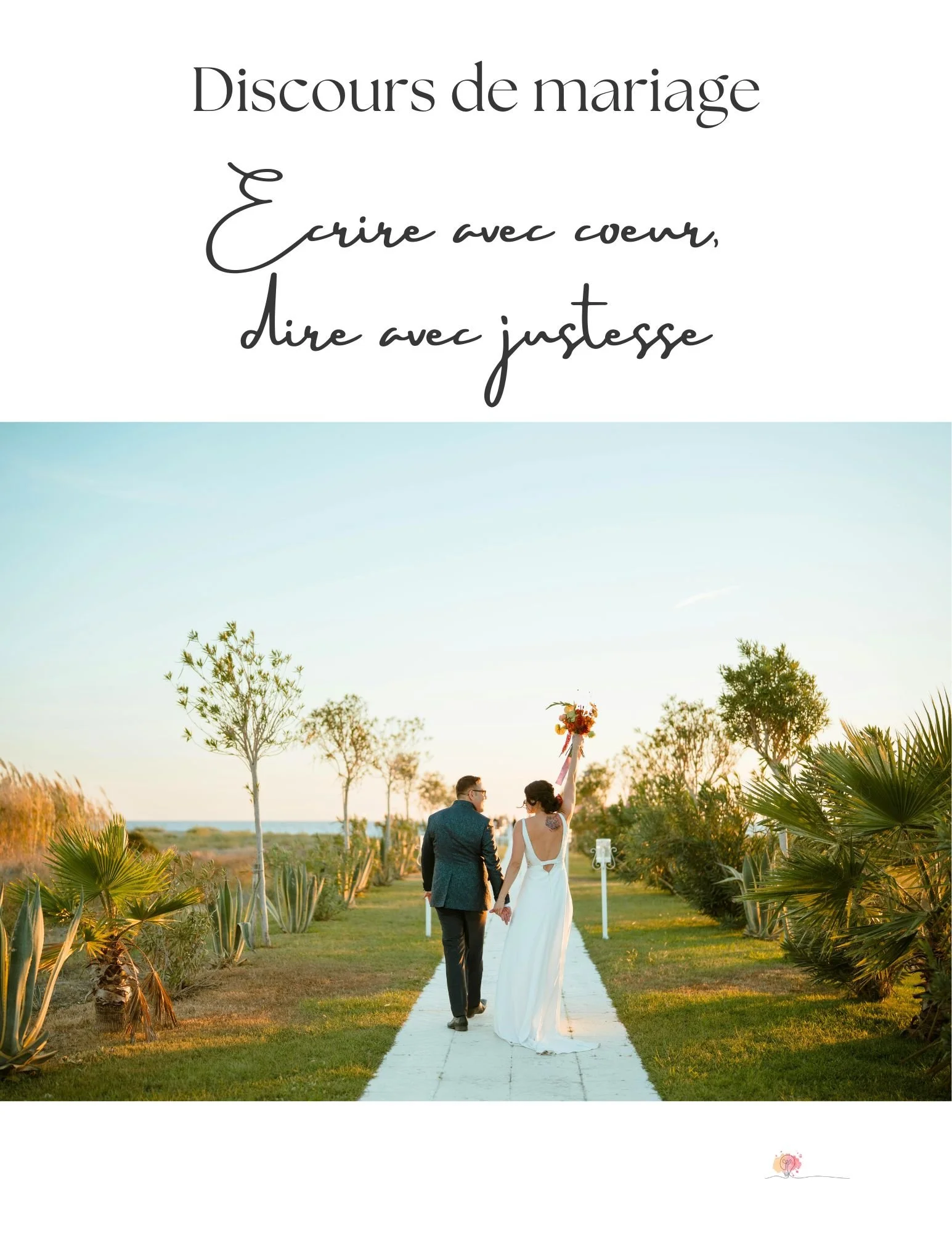 Discours de mariage - Écrire un mot juste, sincère et inoubliable