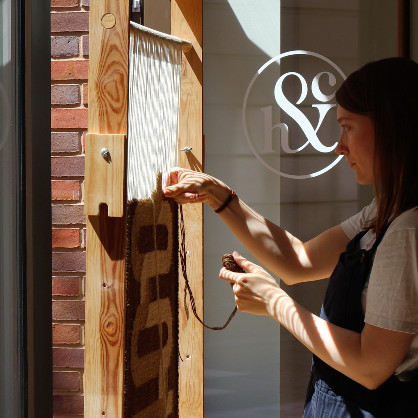 Weaving Residency at Hole & Corner, 2023