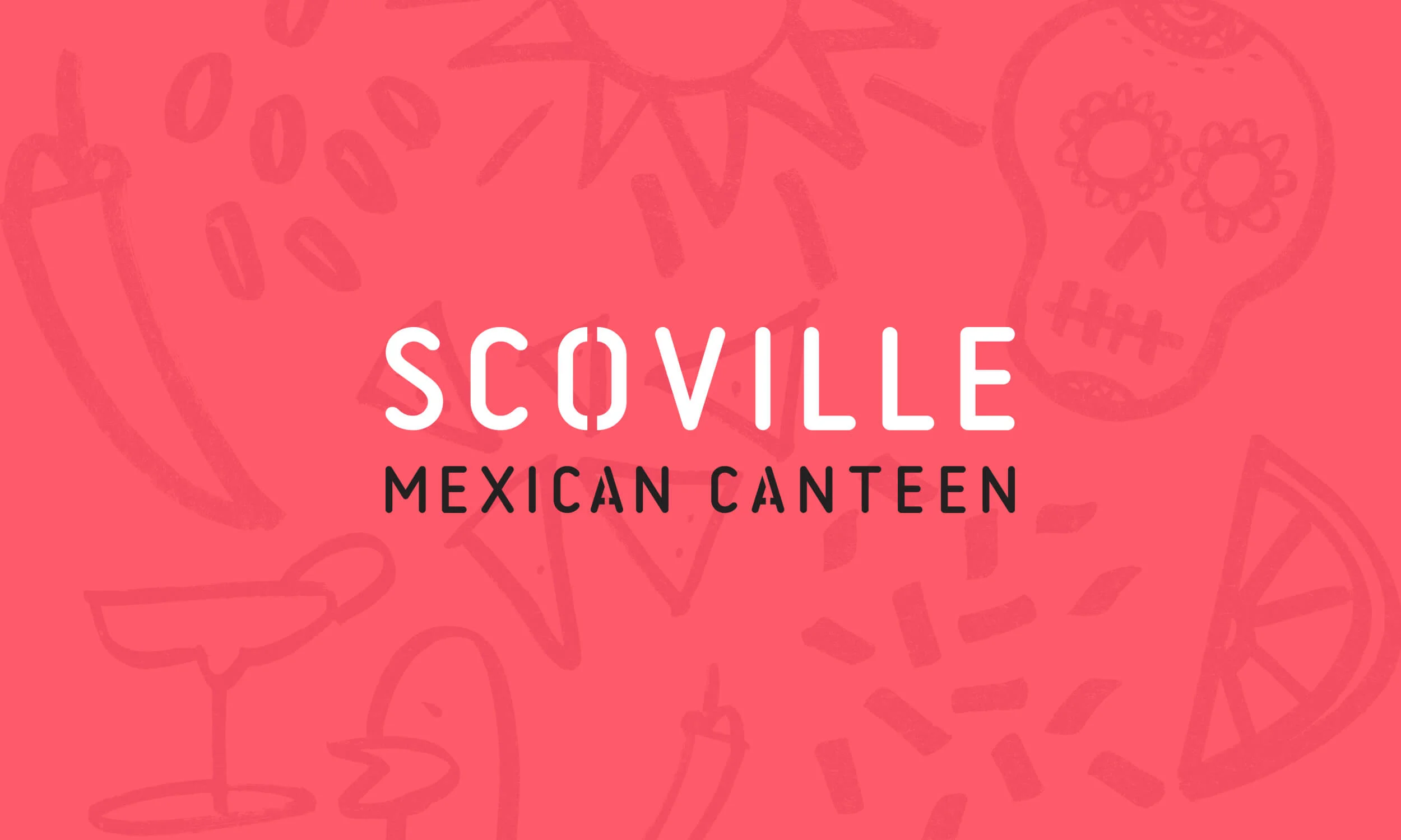 Scoville Mexican canteen logotype