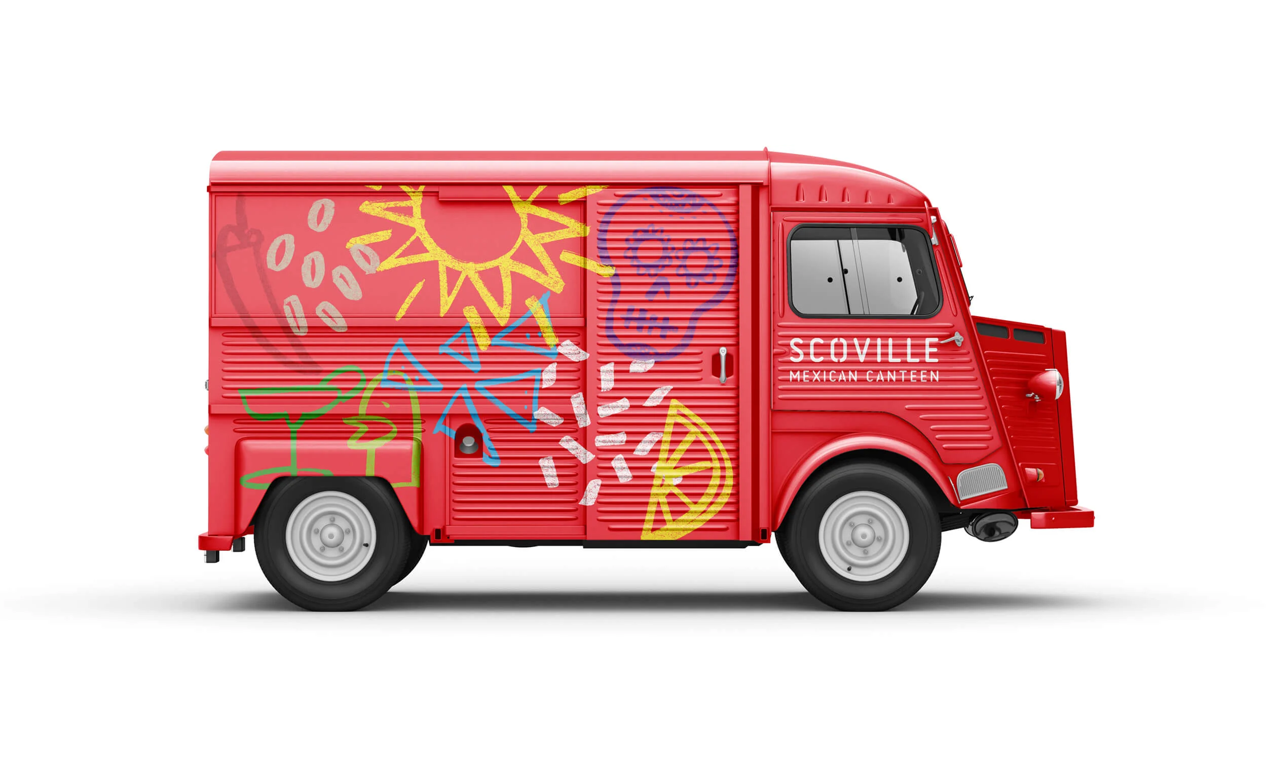 Scoville Mexican canteen brand identity