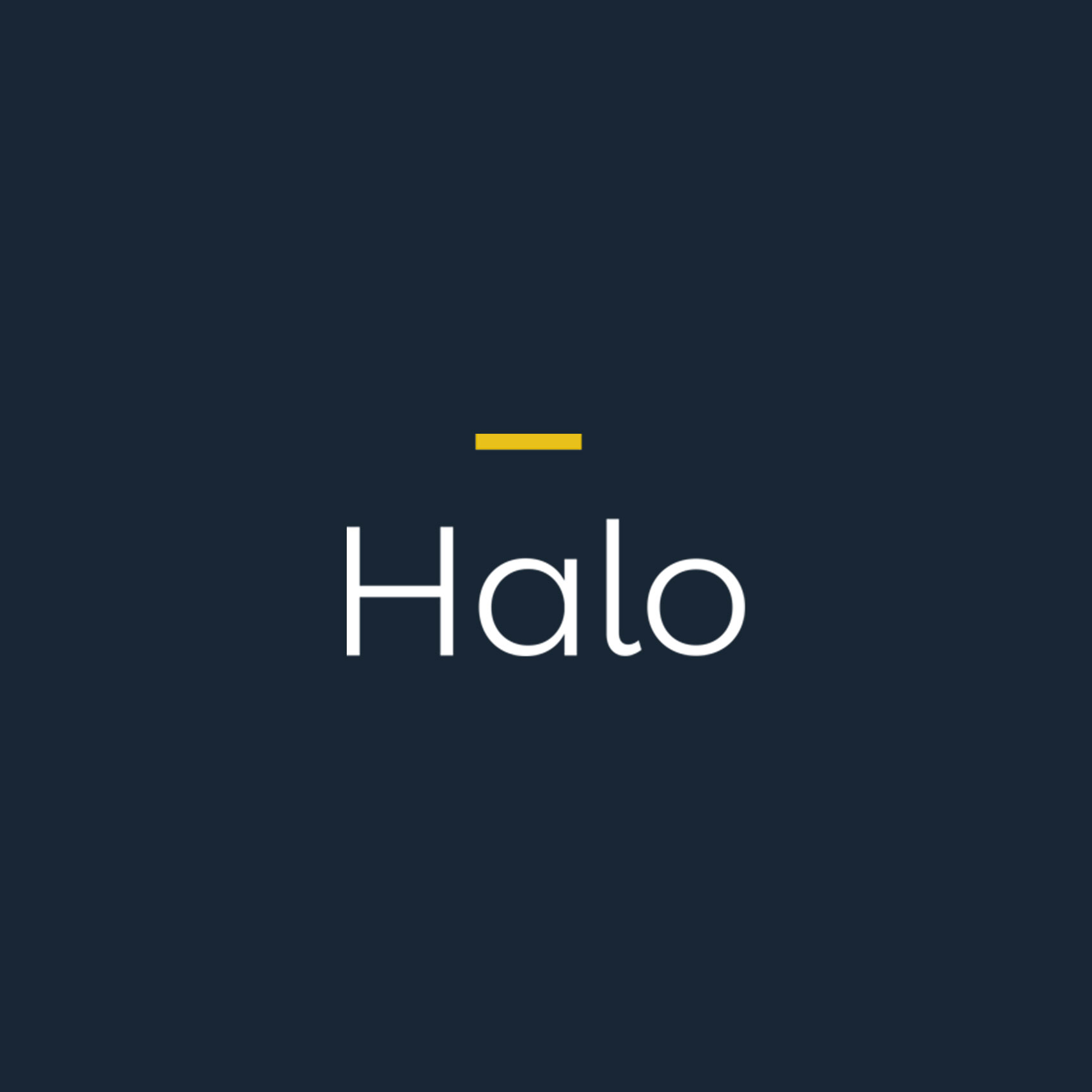 Creative custom logo design for Halo London