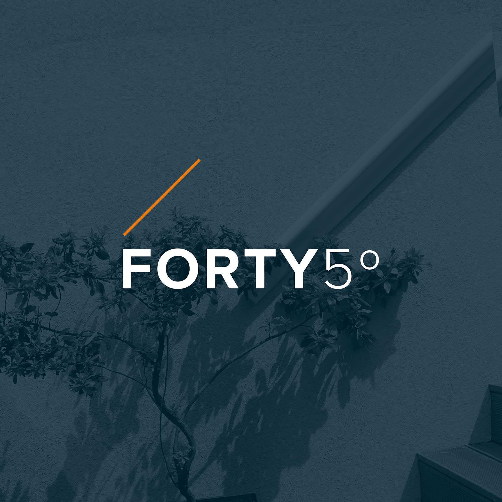 Affordable logo design for Forty5 Degrees London