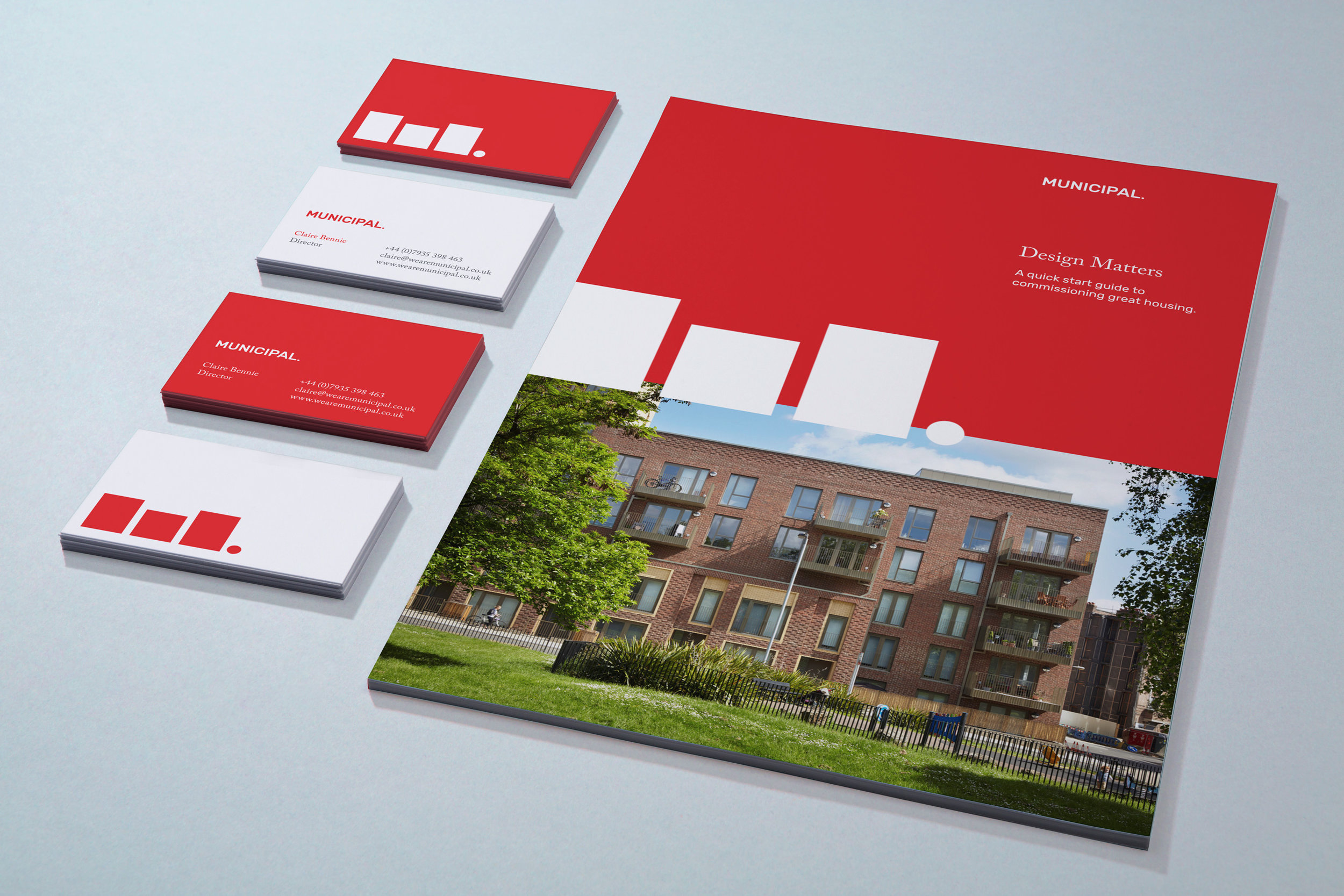 Modern affordable graphic design for Municipal London
