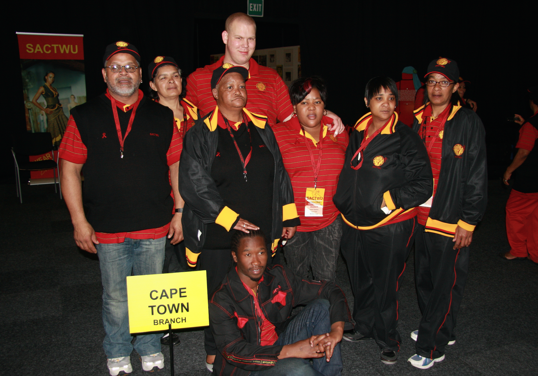 Marie at the Congress 2010 meeting in Cape Town.