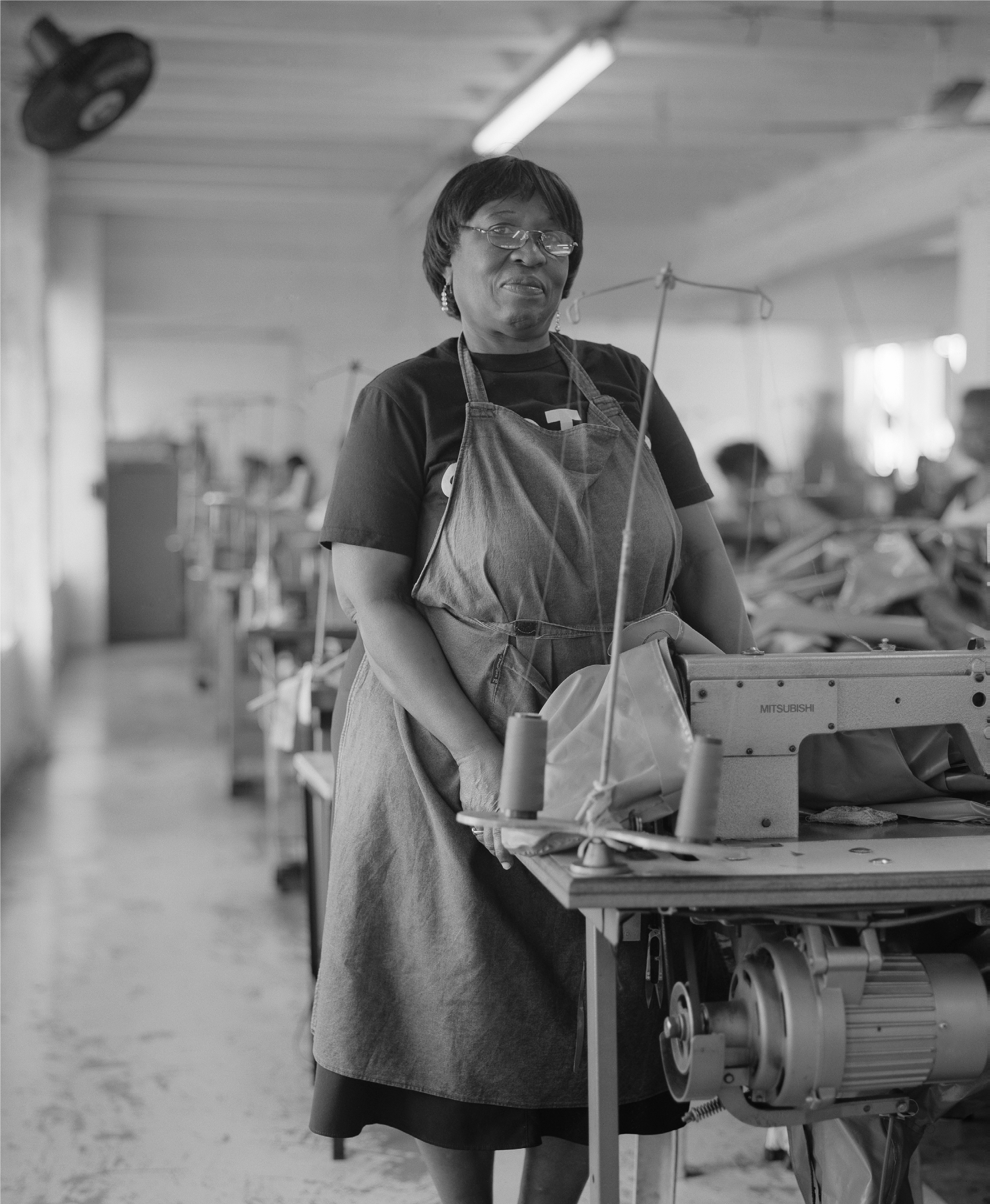 Margaret Chetty, Power Workwear, Durban, September 2009