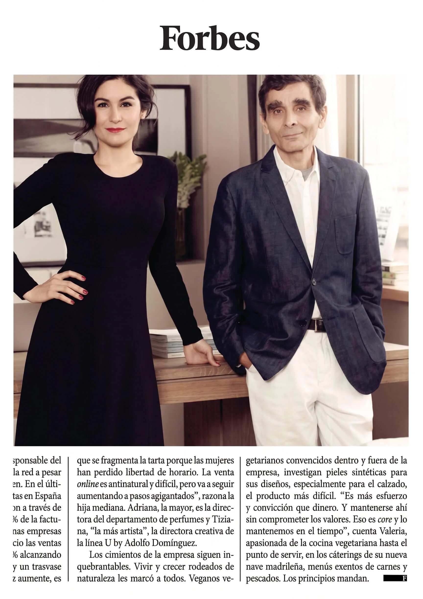 Valeria Dominguez featured in Forbes