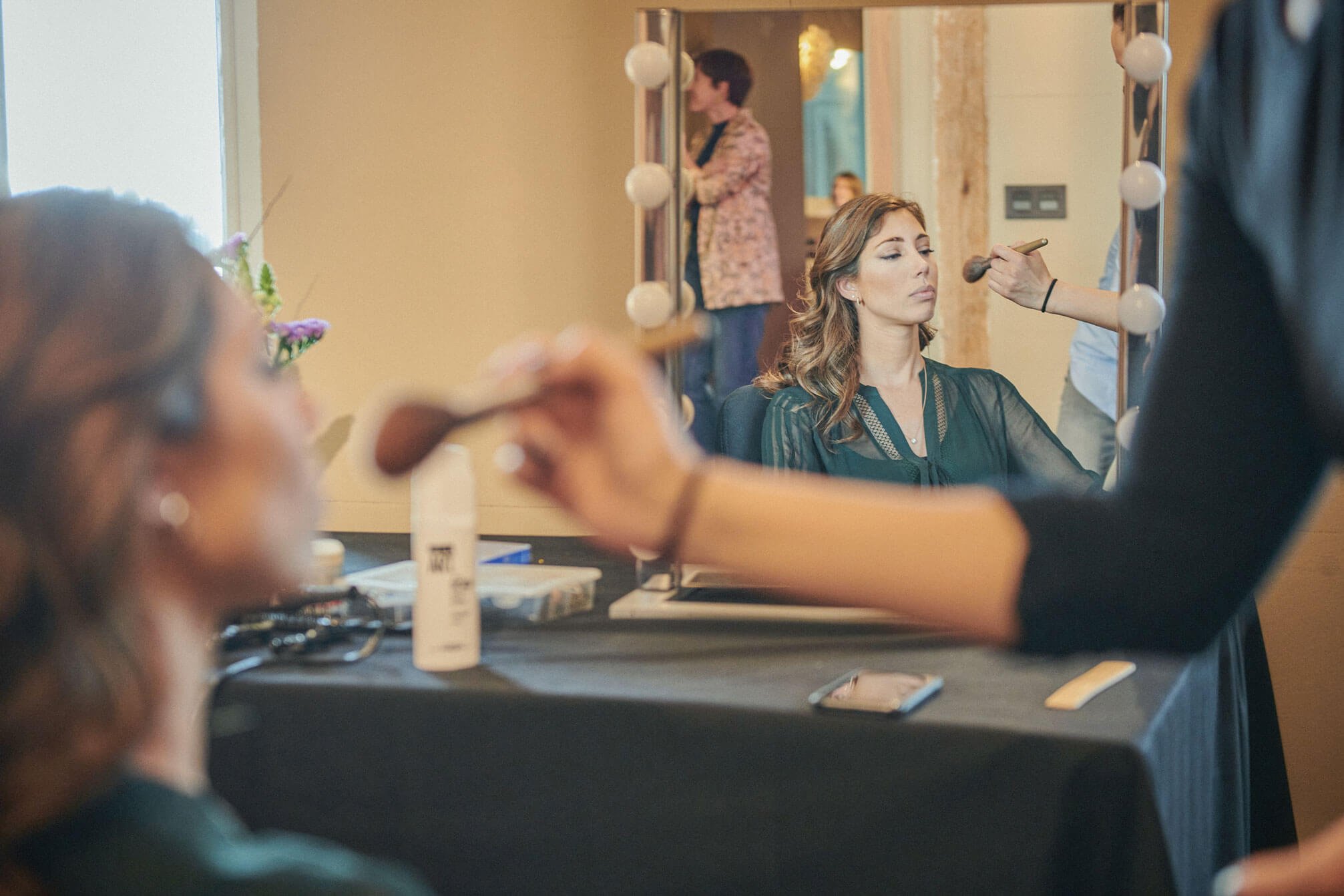 Hair and makeup production