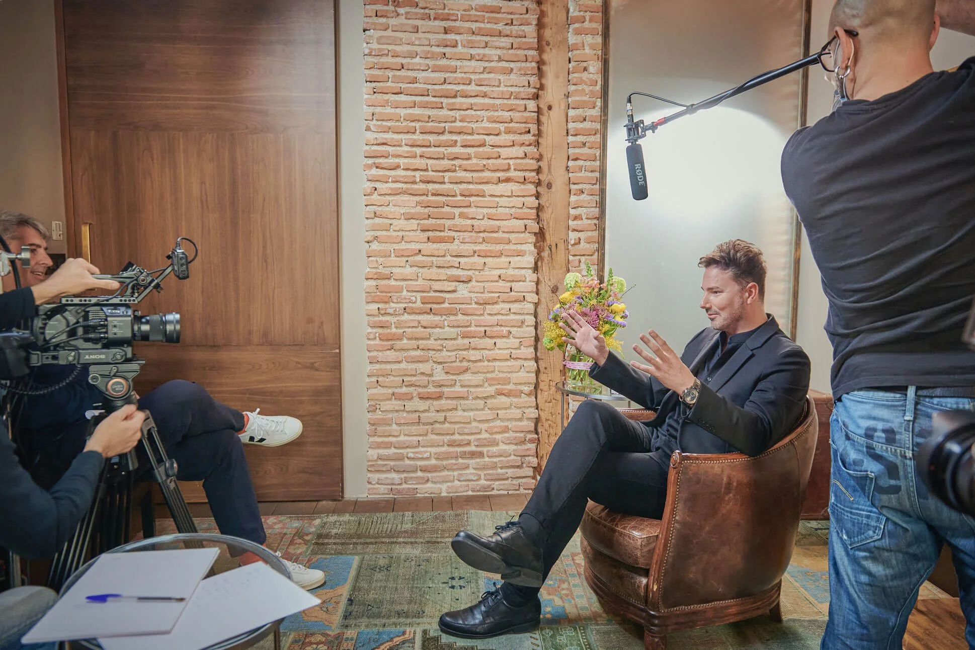 Video interview production