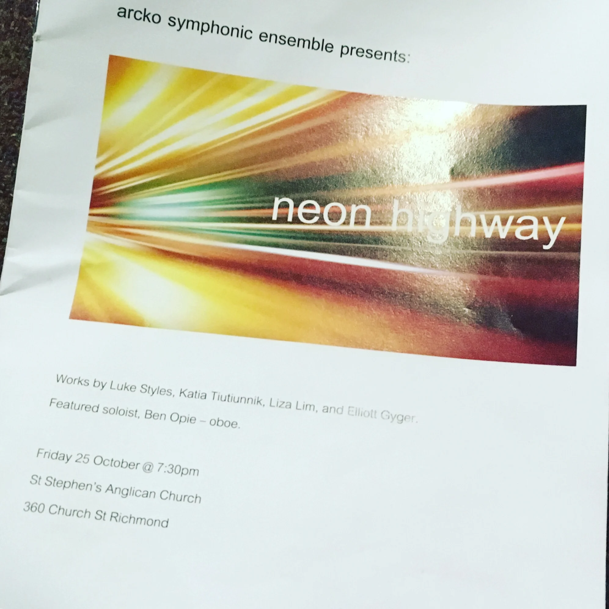 Neon Highway premieres, travel, awards