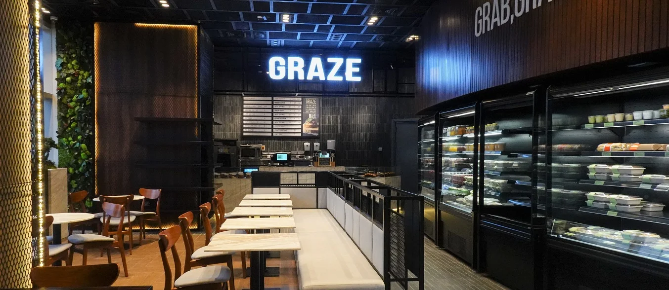 Graze Cafe - Palm Tower, The Pearl.