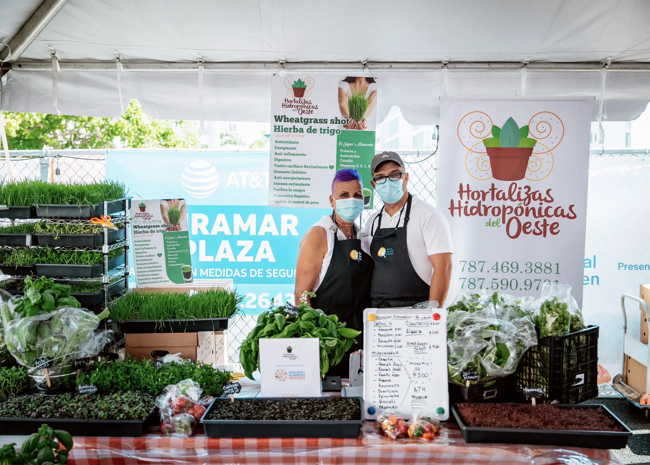 Introducing WCK's Santurce Farmers Market