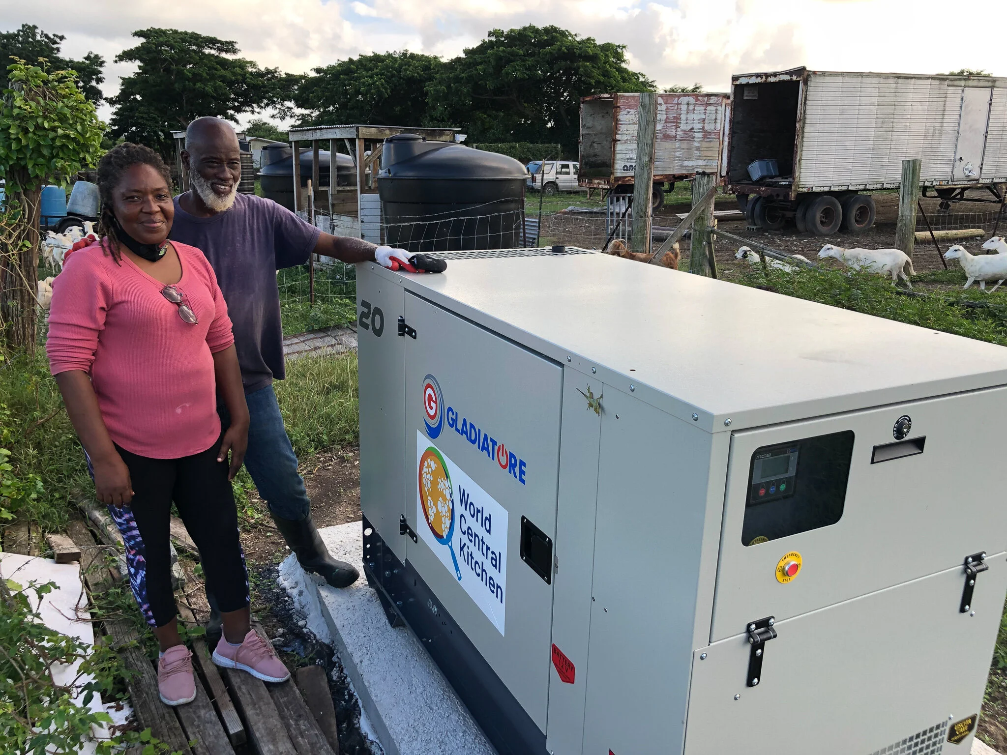 Photo: Sejah Farm in St. Croix, US Virgin Islands is co-owned by Yvette and Dale Brown