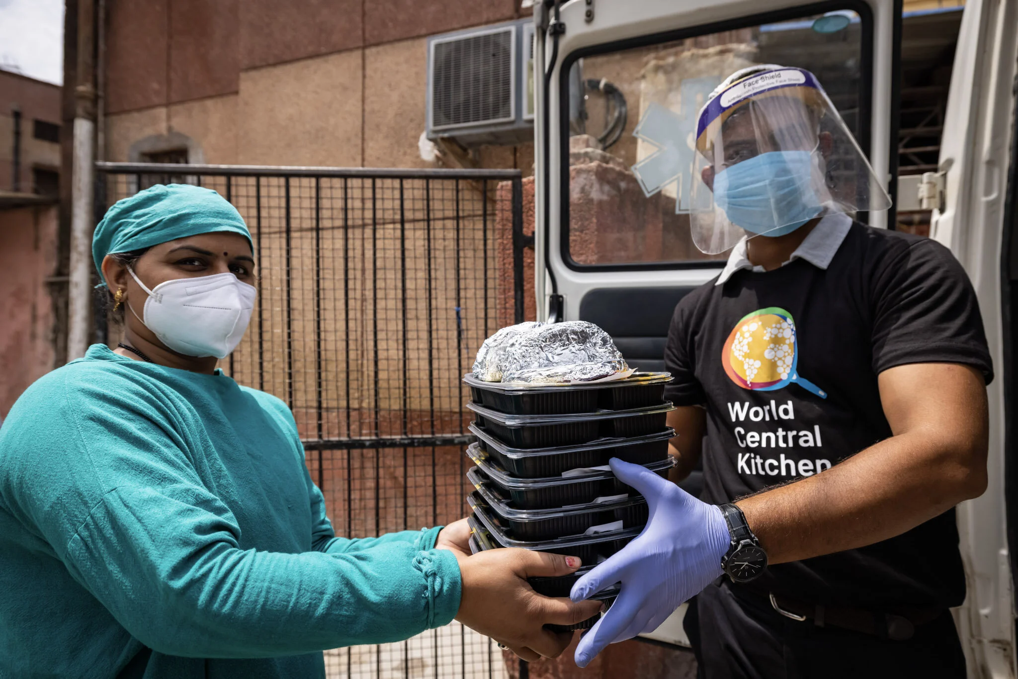 José reports from India as WCK team serves 400,000 meals