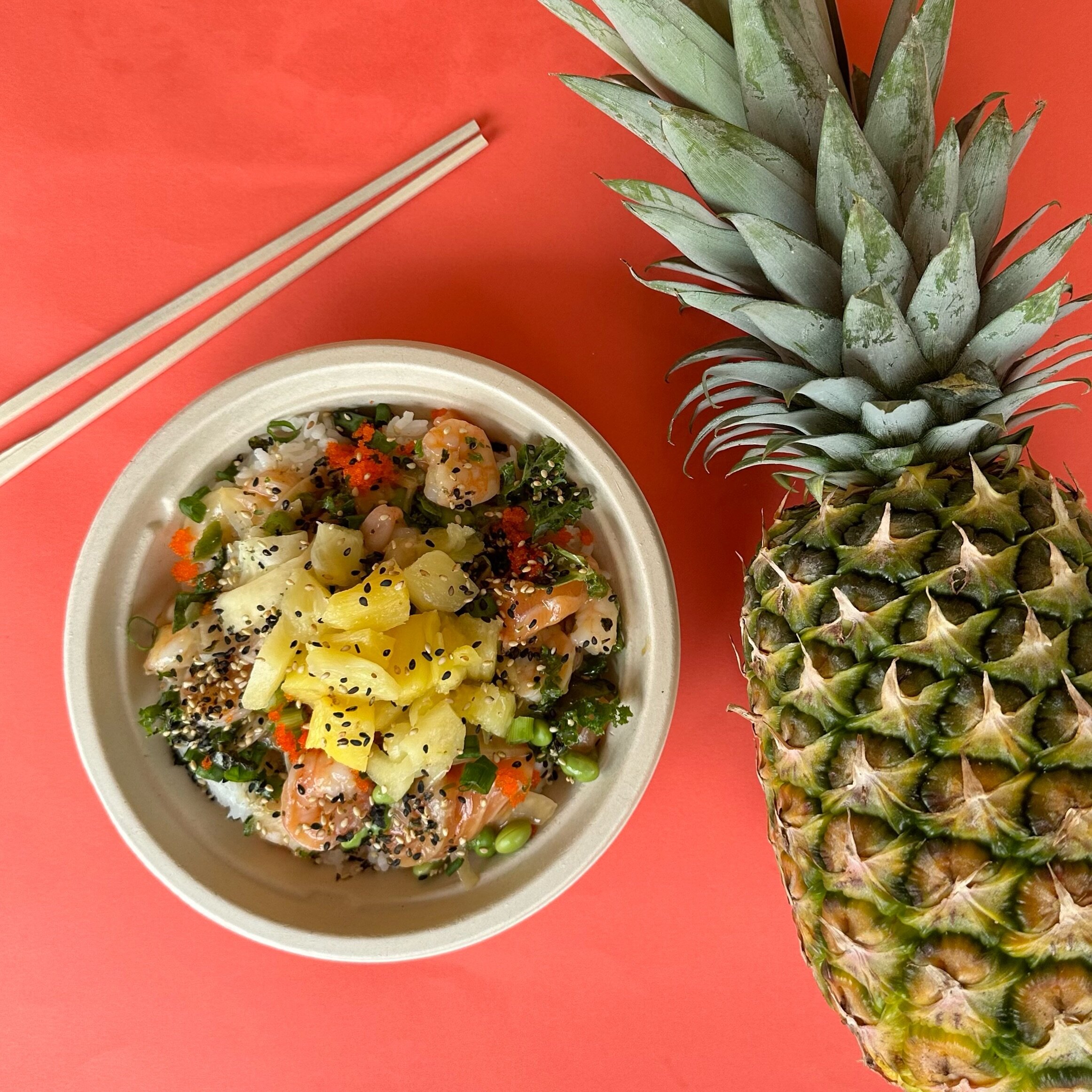 Say hello to the pineapple! To celebrate the peak of pineapple season, we are adding it as a topping on our menu for a limited time. Head to our website to order today. 🍍🍍🍍

www.hometownpoke.com