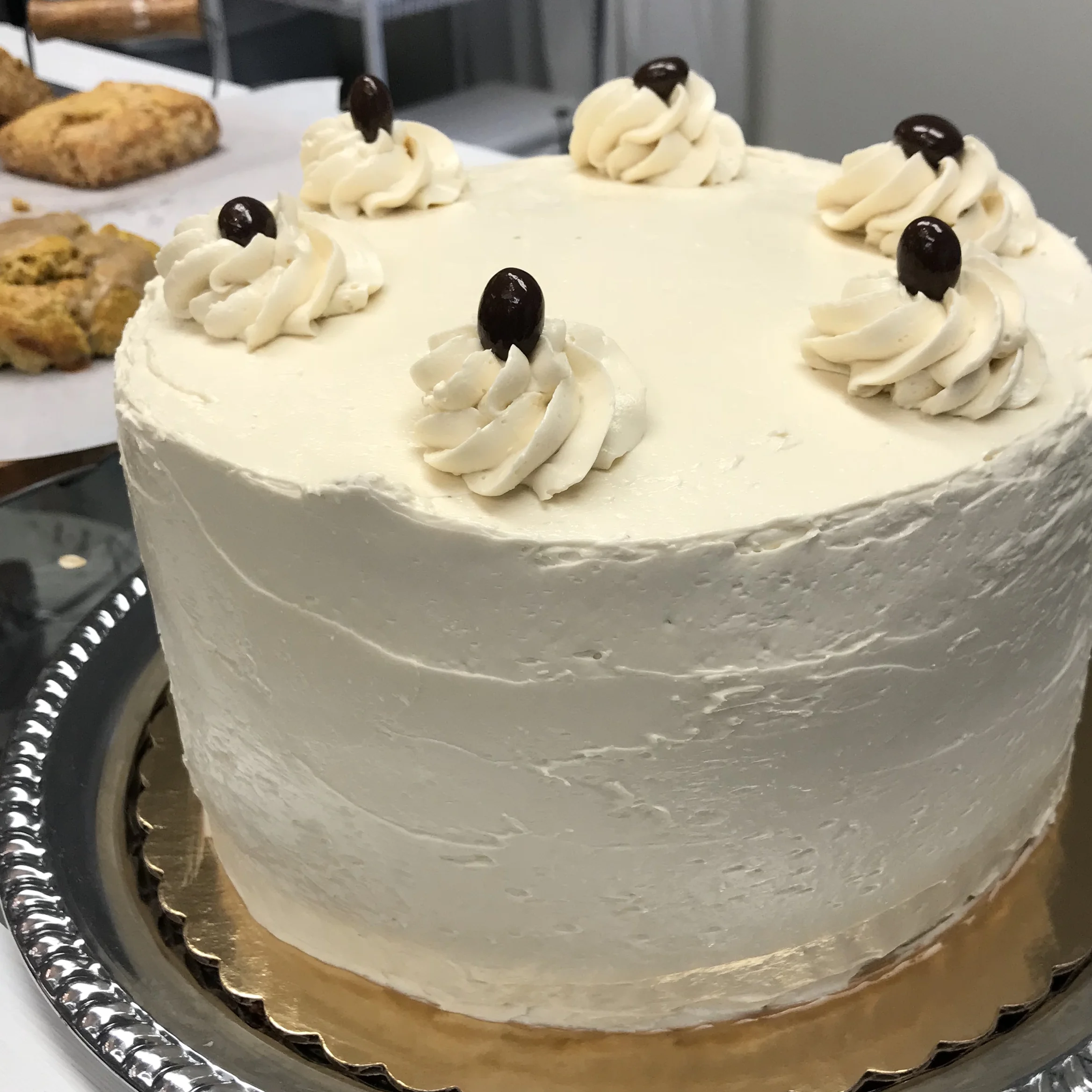 Devil’s Food Cake with Coffee Meringue Buttercream . Cooking for Jeffery . Week 3