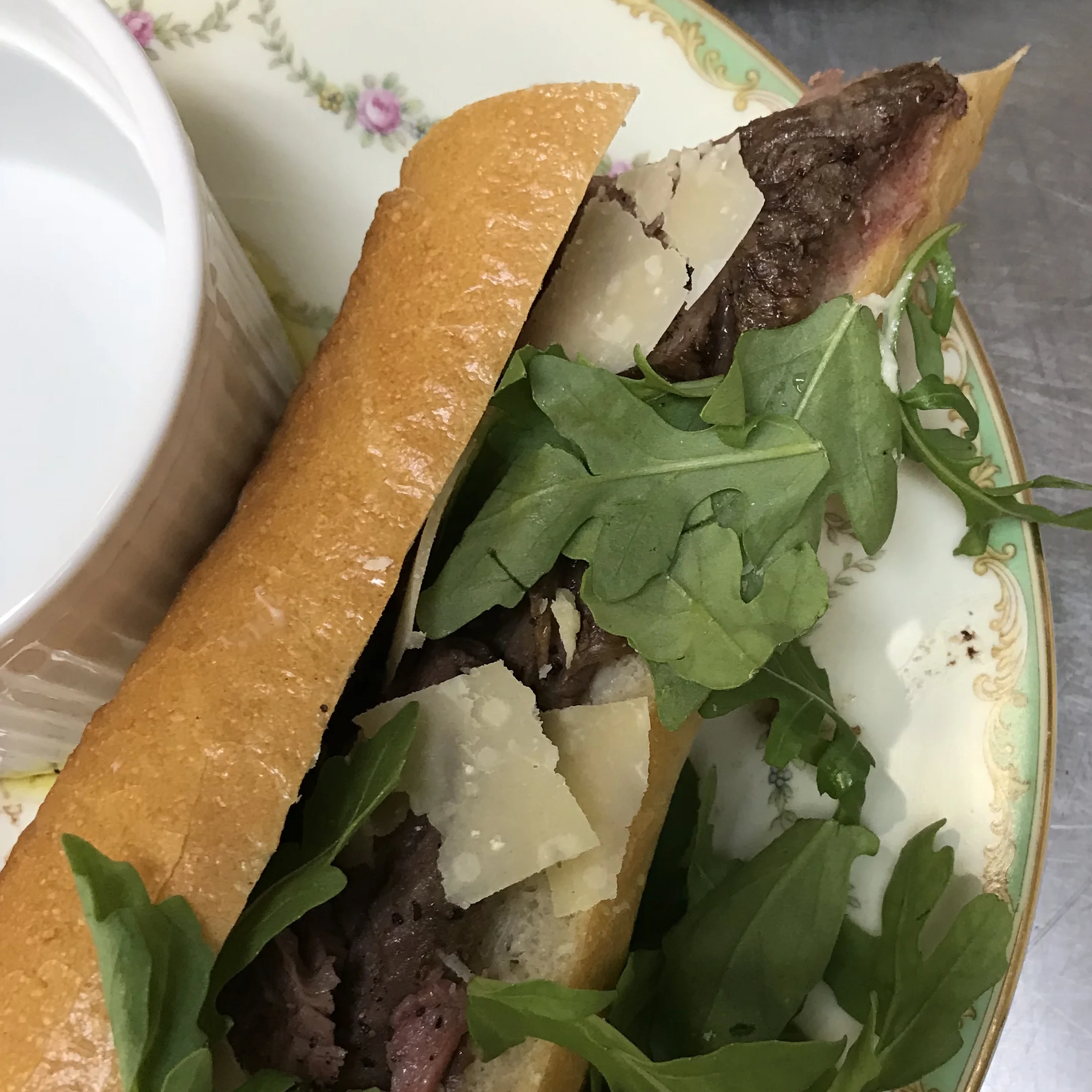 Truffled Filet of Beef Sandwiches . Back to Basics . Week 3