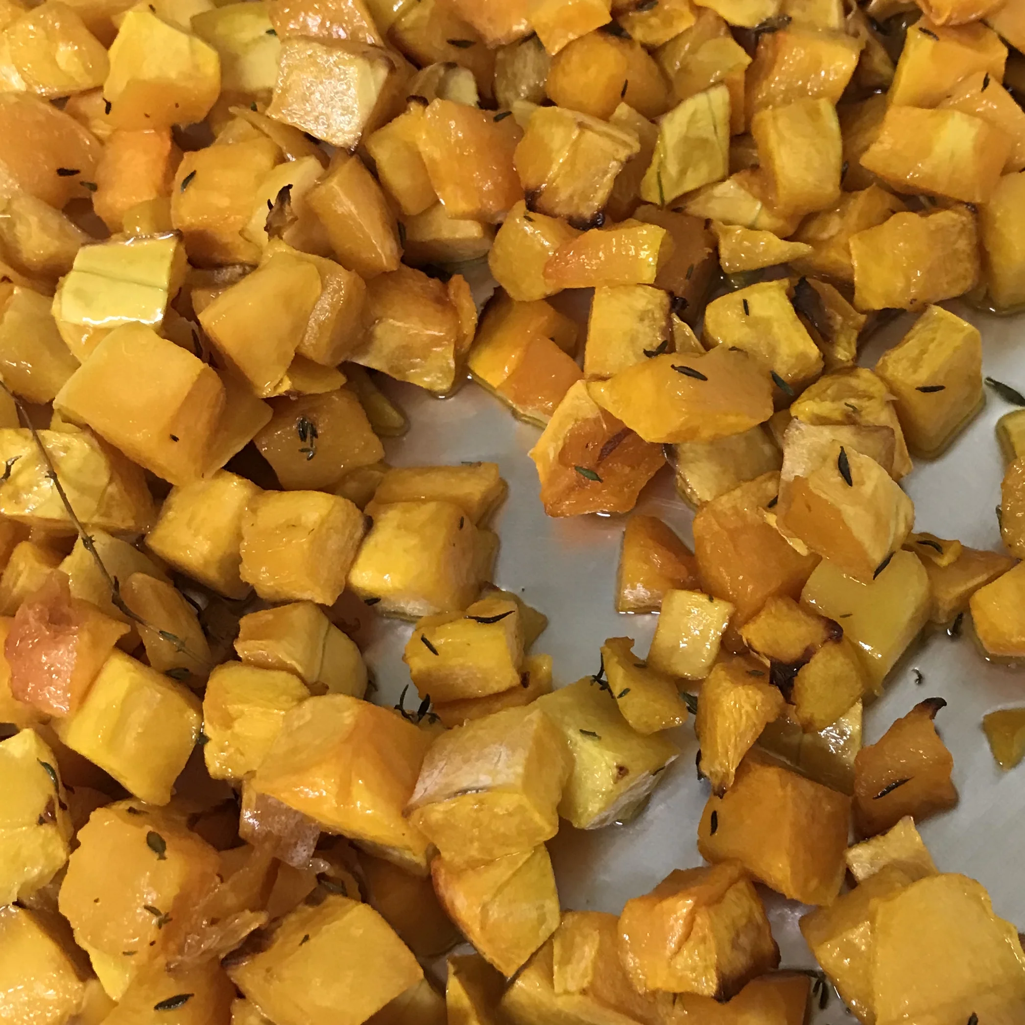 Roasted Butternut Squash . How Easy Is That? . Week 5