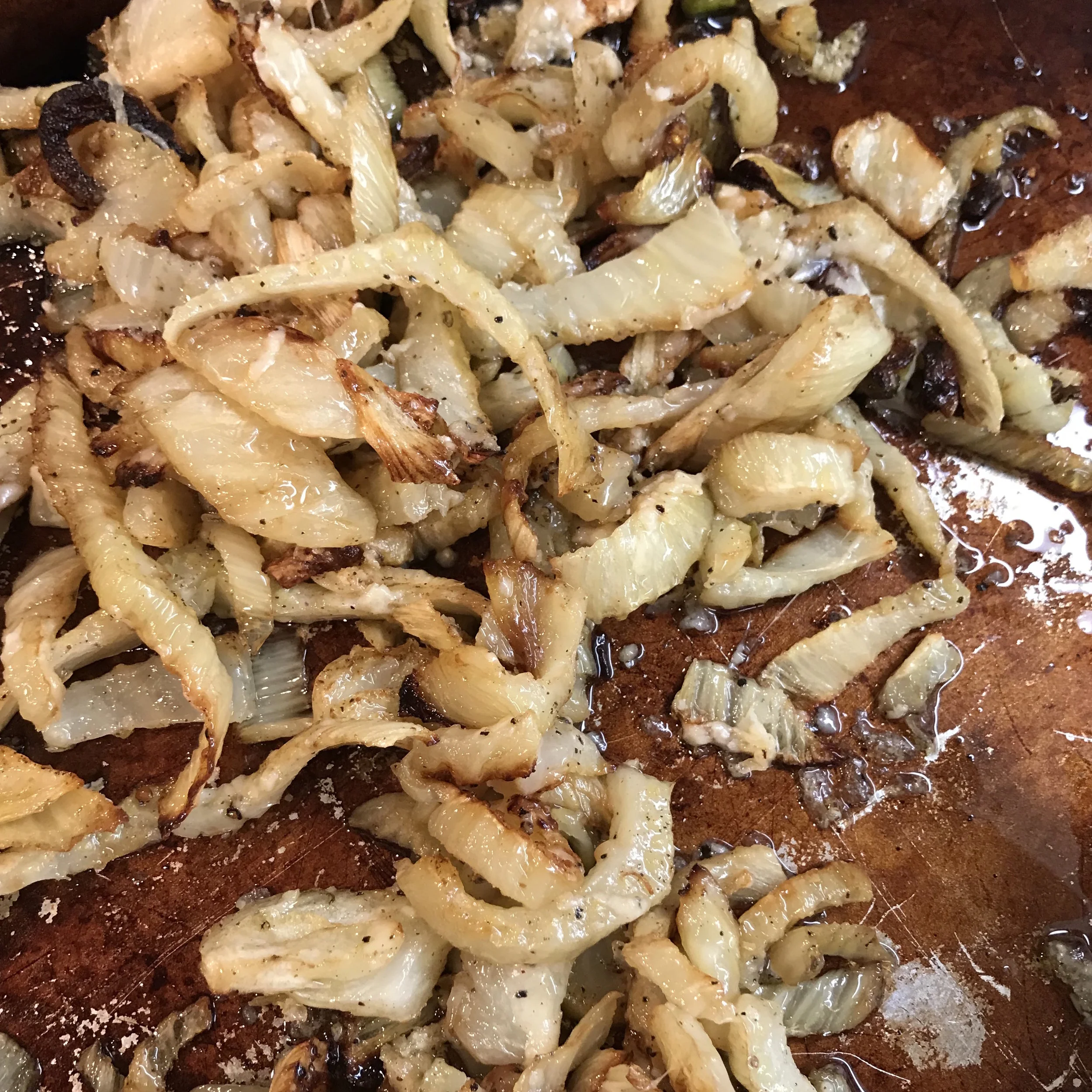 Roasted Fennel with Parmesan . Barefoot Contessa Cookbook . Week 12