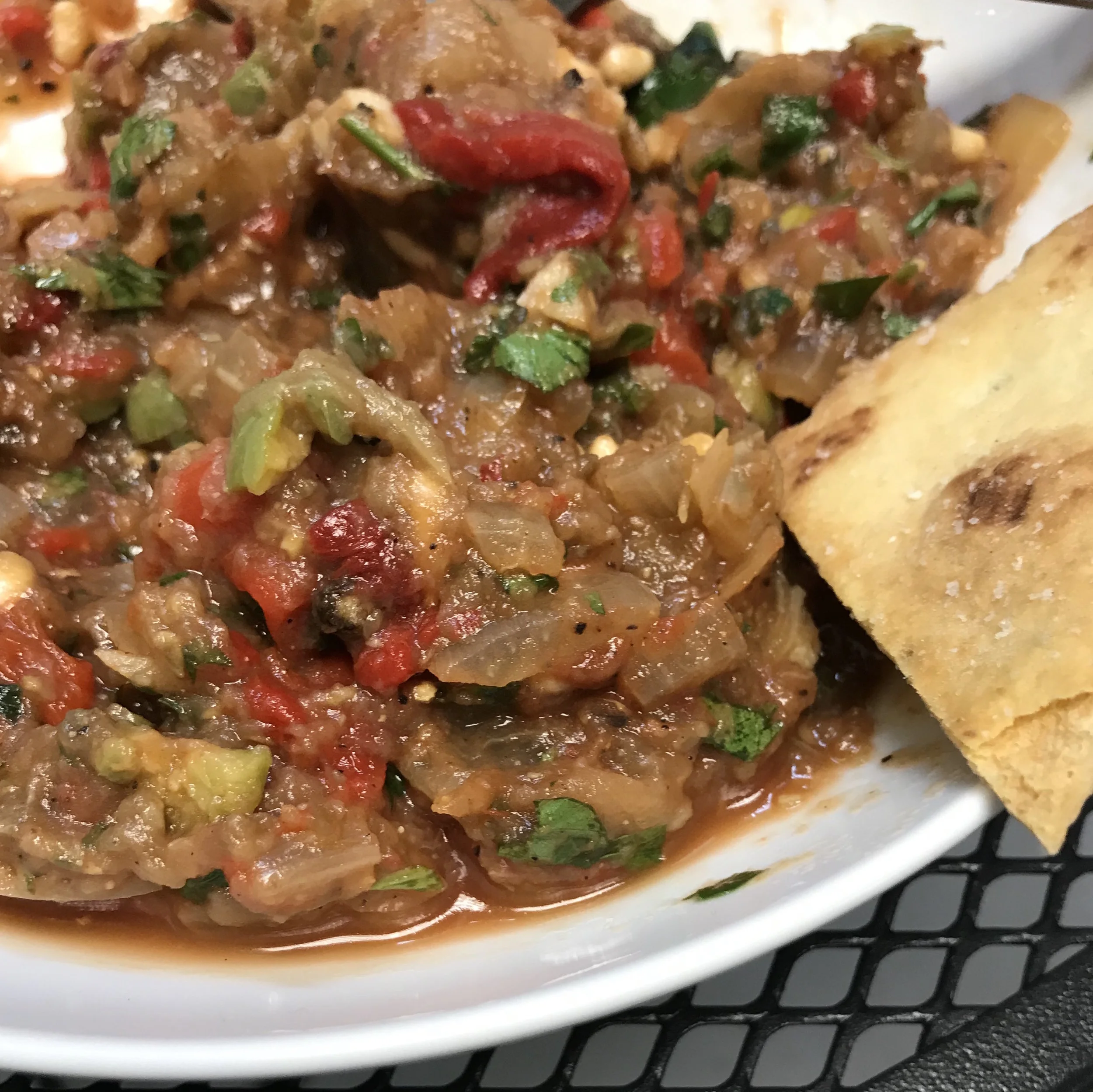 Roasted Eggplant Caponata . How Easy Is That? . Week 13